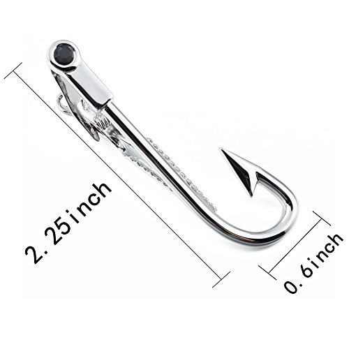 Image of HAWSON 2 inch / 2.2 inch Tie Clip for Men, Novelty Tie Bar Clip for Men and Boys, Interesting Tie Clip for Party