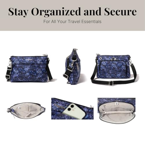 Image of Baggallini Securtex Anti-Theft Memento Crossbody