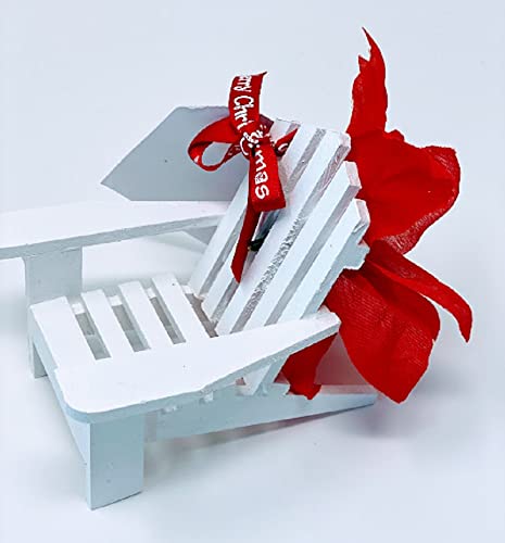 Christmas In Heaven Poem In Empty Chair Tree Ornament Decoration Gift For Remembrance And Sympathy In White #TOP5