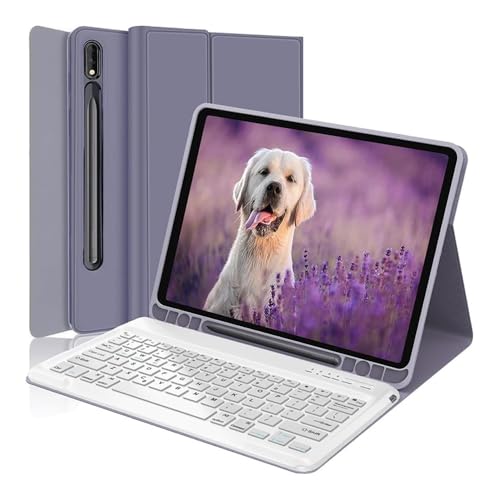 Étui Samsung Tab S9 FE Plus violet pour travailler partout en liberté