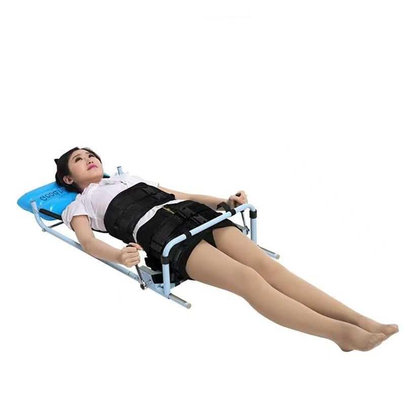 Dispositivo di trazione lombare, correttore posturale per alleviare il dolore, allevia l'affaticamento cervicale e lombare, ideale per l'uso a letto