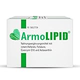 ArmoLIPID - Nahrungsergänzungsmittel mit rot Fermentiertem Reis, Folsäure, Coenzym Q10 und Astaxanthin- 90 Tabletten