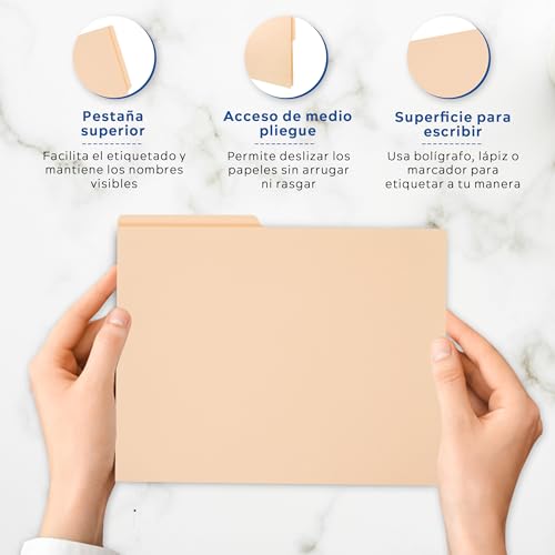 La mejor comparación de Carpetas, tabla con los diez mejores. 30 Imagen adicional