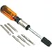 Spiral Ratchet Screwdriver Phillips Slotted Bits Tool