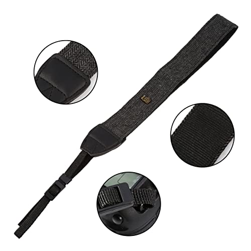 Denash Camera Strap, PU Leather Adjustable Shoulder Neck Strap Belt, Universal Anti - Image 3
