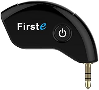 Upgraded FirstE Portable Wireless Bluetooth Transmitter Connected to TV and 3.5mm AUX Audio Devices Paired with 2 Bluetooth Headphones/ Dongle, A2DP Stereo Music Transmission(Not a Bluetooth Receiver)
