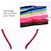 Baaxxango 24 Pieces with 24 Colors Cat Ears Hair Headband Fluffy Hair Hoop Girls and Adult for Party and Daily Decoration Costume Cute and Comfortable Hair Accessories