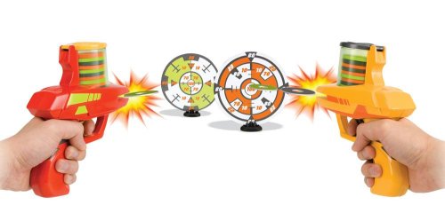 Amazon.com: Lanard Foam Shooter - Zip Shot Twin Pack with Target