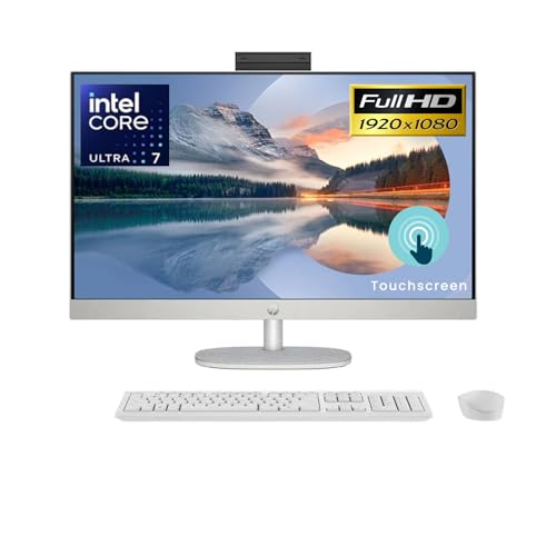 Image of Customized Laptop, Created Using HP 27 inch Touchscreen All in One Desktop Computer, FHD IPS Display(1920 x 1080), Intel 12-Core Ultra 7, Intel Graphics, Win11 Home, Up to 64 GB DDR5, 2TB SSD