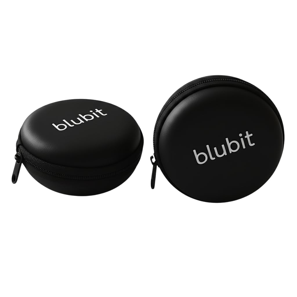Earphone Pouch Case Cover Carrying Storage Case for Headphone |Headset | Pen Drives | SD Cards & All Mobile Accessories - Black - Pack of - 2-image-9