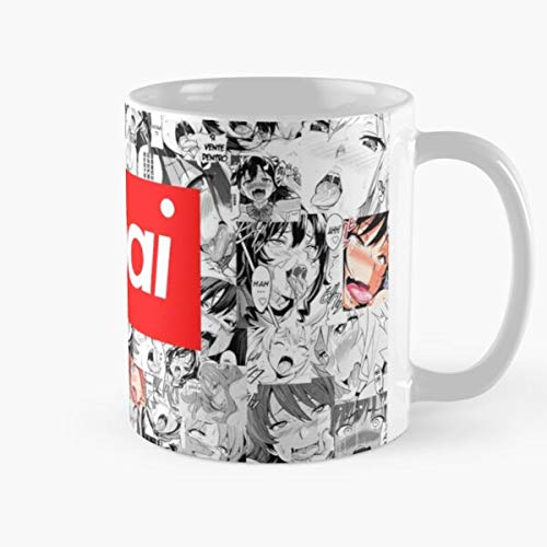 Anime Ahegao Senpai Faces Best 11 Ounce Ceramic Coffee Mug | Desertcart  Aruba