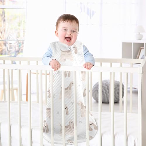Image of vvfelixl Bright Funny Dinosaurs Baby Sleeping Bag Sleep Sack,Baby Wearable Blanket Sleep Suit for 0-6 Months