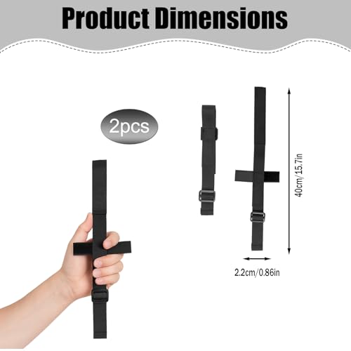 Hauck Hochstuhl Gurt, Hauck Alpha Plus ZubehöR, Schrittgurt Und Gurtschoner Set FüR Hochstuhl BüGel Riemen Gurt Kinderhochstuhl Safety, Kinderkaft,Gurtriemen FrontbüGel, 2 StüCk(in Schwarz）