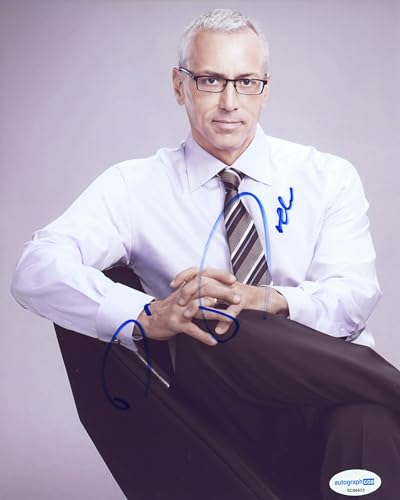 Drew Pinsky "Celebrity Rehab with Dr. Drew" AUTOGRAPH Signed 8x10 Photo ACOA