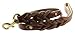 Kingston Leather Braided Dog Leash with Leather Padded Handle