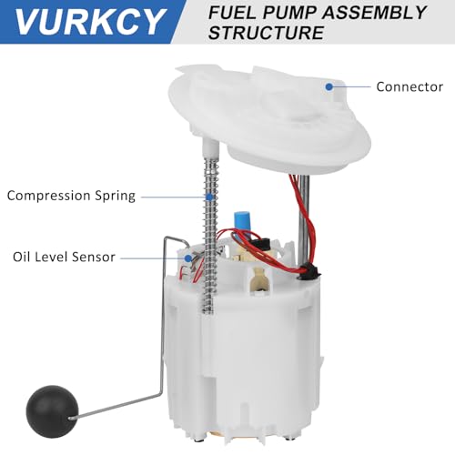 Electric Fuel Pump Module Assembly for Dodge Challenger, Charger, Magnum, Chrysler 300 (2005-2010) - Replace E7241M
