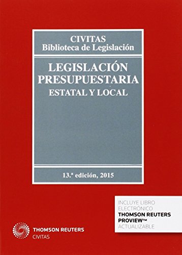 Portada de Legislación Presupuestaria : Estatal y Local