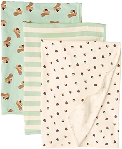 Amazon Essentials 3-Pack Swaddle Blanket Infant and Toddler Costumes, One size