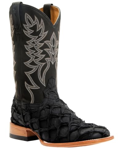 Cody James Men's Exotic Pirarucu Western Boot Broad Square Toe - Bbme-864