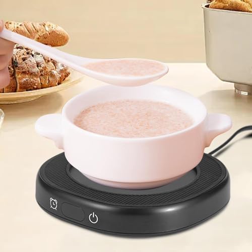 Coffee Mug Warmer - 3 Temperature Desk Coffee Warmer, Smart Beverage Warmer Plate | Beverage Warmers, 8h Auto Shut Off Smart Cup Warmer Thermostat Coaster for Hot Coffee Tea Espresso Milk