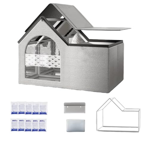 Air Conditioner Cat House,Dog House with Ac,Pet Cooling...