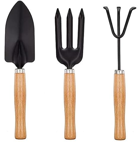 PODHGHAR 3 Pcs Gardening Tool Set, Hand Cultivator, Trowel & Fork, for Home Garden (B0DBZ4PVM9) Amazon Price History, Amazon Price Tracker