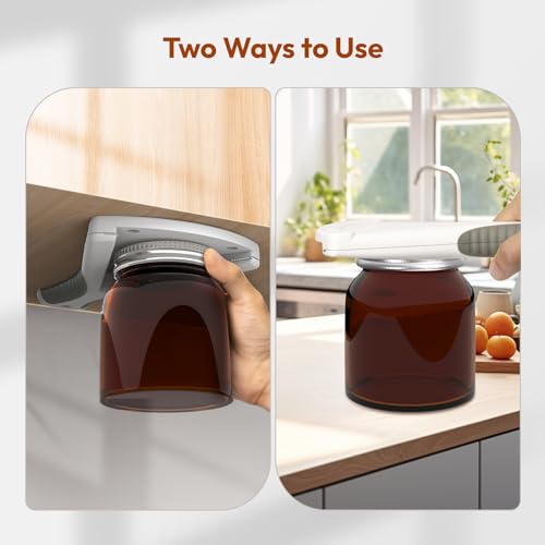 ReneeChef Jar Opener — Dual-Function Manual Opener (Handheld + Under-Cabinet) — view 3
