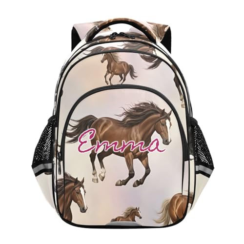 Sac à dos chevaux personnalisé : cadeau idéal enfant 6 à 12 ans