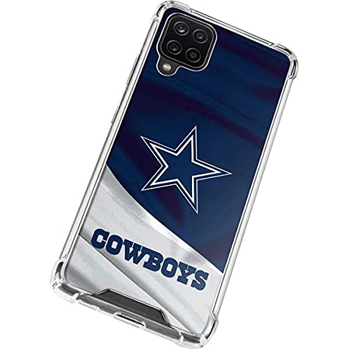 Skinit Clear Phone Case Compatible with Galaxy A12 - Officially Licensed NFL Dallas Cowboys Design