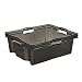 Produktbild keeeper Multi-Box L Aufbewahrungsbox mit integrierten Griffen, 16 l, 43 x 35 x 15 cm, Franz, Crystal Grey