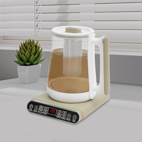 Tetera eléctrica con infusor y control de temperatura 1.8L miniatura 5