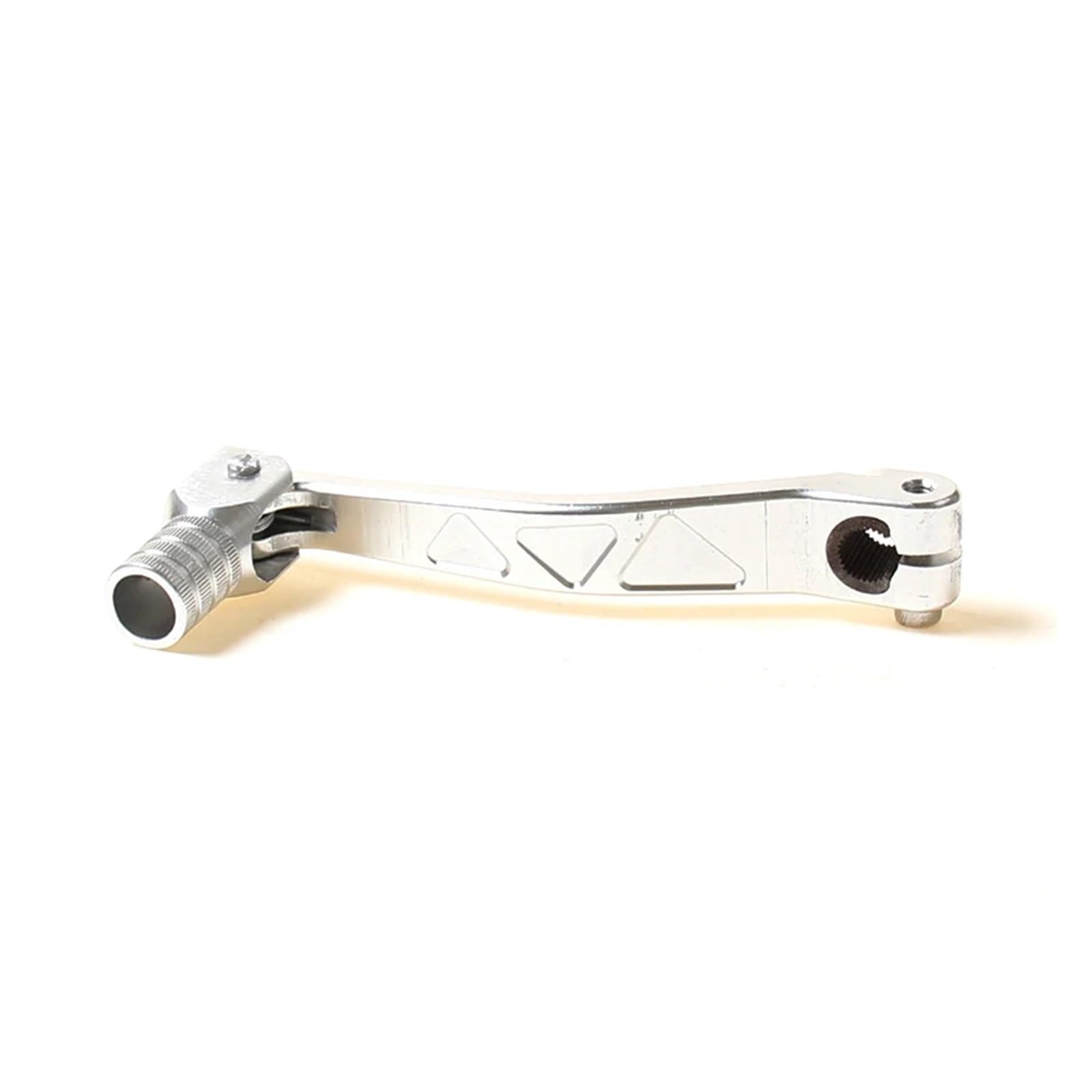 Syc27qp Silver Shift Pedal Lever Motorcycle Folding Gear Shifter Shift Lever For 50Cc 70Cc 110Cc 125Cc Xr/Crf 50 Motorcycle Gear Lever Motorcycle Shifter
