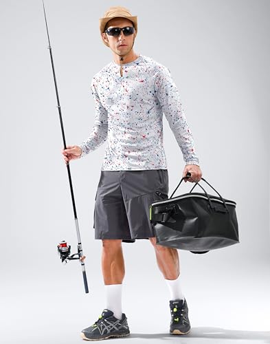 Image of Men's Sun Protection Long Sleeve Shirts UPF 50+