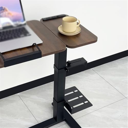 Soporte para CPU bajo el escritorio - Soporte colgante dividido para torre PC, abrazadera negra de acero, soporte resistente para escritorio ajustable y torre PC miniatura 6