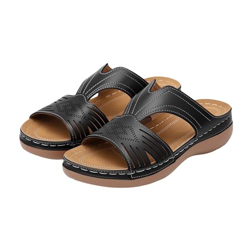 Chaussures femme été contre les douleurs aux pieds en sandale
