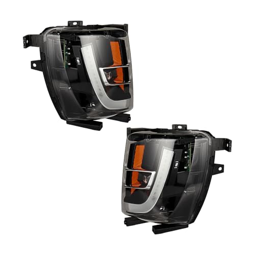 Anzios Fits for 2016-2020 Tesla Model X Front Left and Right Fog Light 75D 100D P100D 90D P90D Long Range Plaid Mayor Sport Utility 103432700C 103432600C