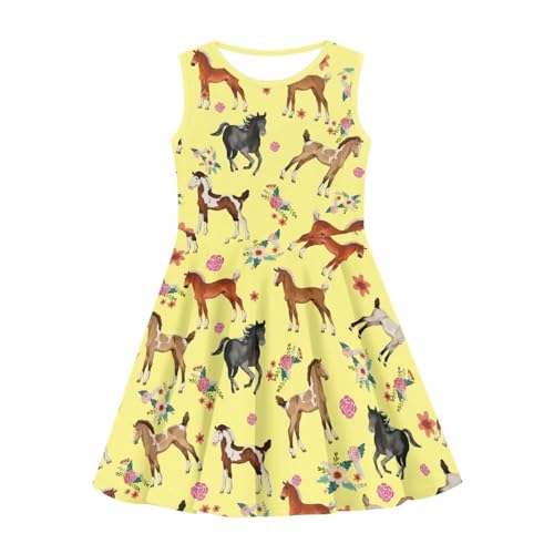 Girls Dresses Sleeveless Dress Cute Toddler Girl Clothes Summer 3-164