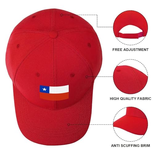 Chile Flag Children Baseball Cap Adjustable Snapback Trucker Hats Boys Girls Sports Outdoor Travel hat4