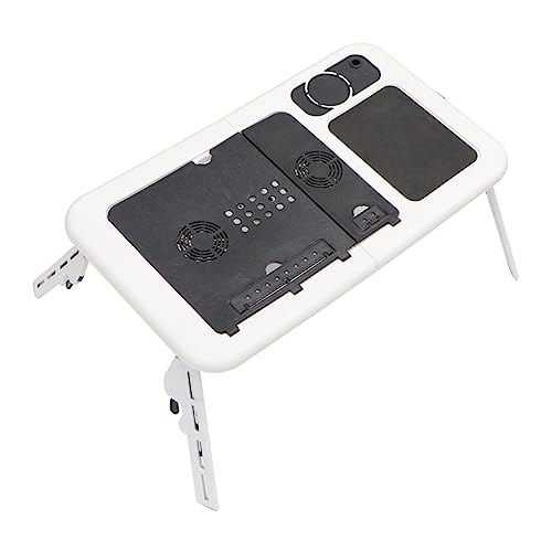 Base plegable ergonómica para laptop con ventilación USB miniatura 1