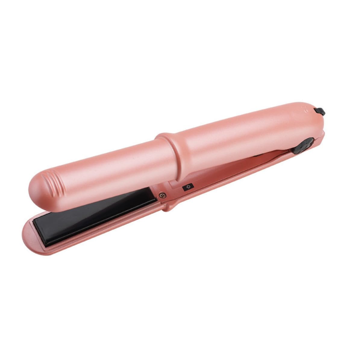 INOOMP Plancha de Pelo Mini Portátil Calentamiento Rápido 25w 160℃-200℃ Herramienta Versátil para Alisar y Rizar Cabello en Rutina Diaria