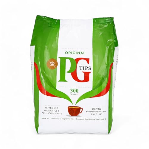 Chá preto PG Tips original 300 saquinhos de chá