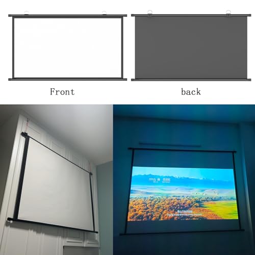 Pantalla de proyector montaje pared 60 pulgadas 16:9 miniatura 6