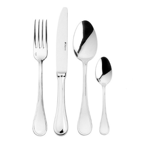 Cuillère de table en inox 18/10 de 3,5mm finition miroir - Lot de 6 Verlaine