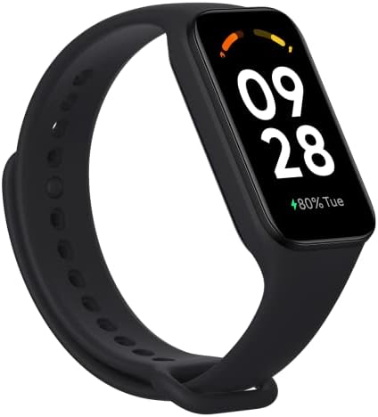 Xiaomi Redmi Smart Band, czarny, Única, Smart Band 2 + Zielony pasek