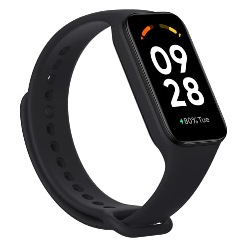 Xiaomi Redmi Smart Band, Schwarz, Única, Smartband 2 + grünes Band