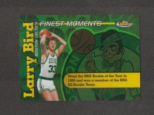 Basketball Trading Card 2006-07 Topps Finest Moments #LB Larry Bird NM Near Mint