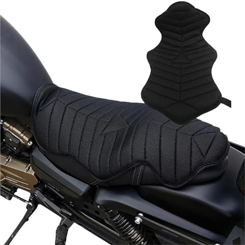 Funda asiento moto universal transpirable cojín amortiguador con aislamiento térmico