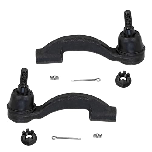 Image of Detroit Axle - AWD 8pc Front End Suspension Kit for 2013-2019 Cadillac ATS 4 Lower Forward Rearward Control Arms 2 Sway Bar Links 2 Outer Tie Rods 2014 2015 2016 2017 2018 Replacement