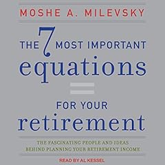 The 7 Most Important Equations for Your Retirement Audiolibro Por Moshe A. Milevsky arte de portada