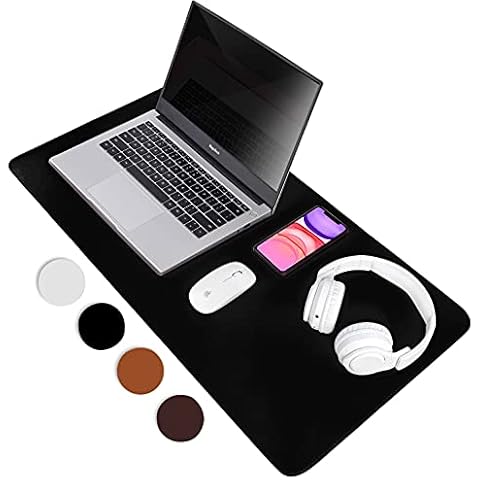 Rely+ Desk Pad, Waterproof Desk Mat for Desktop, Non-Slipped Leather Desk Pad Protector Cover